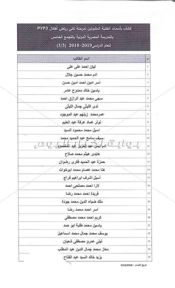 المدرسة الصرية الدولية