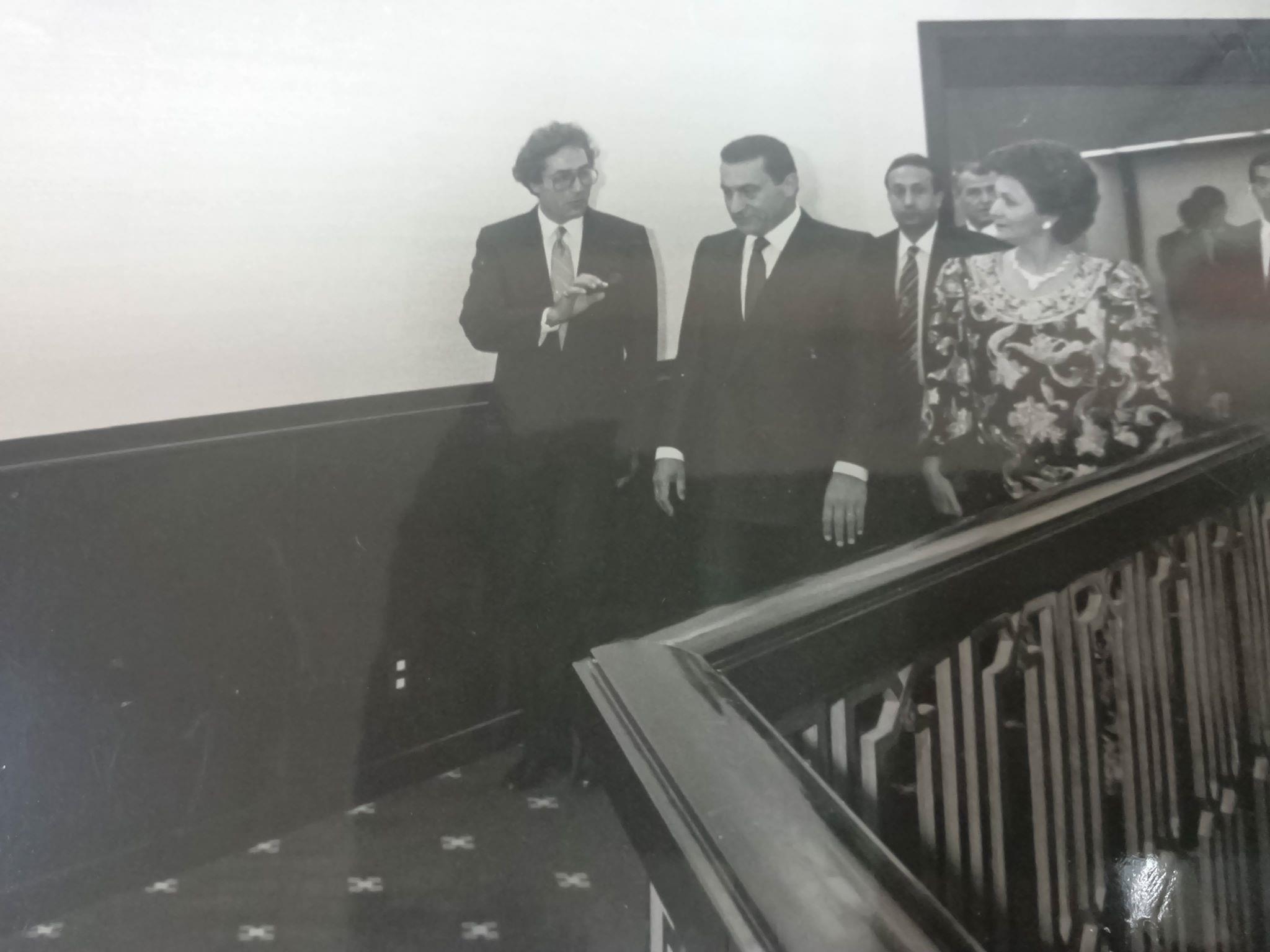صور نادرة لافتتاح دار الأوبرا المصرية 1988