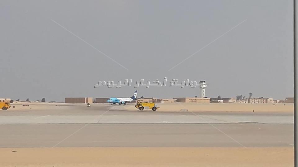 مطار سفنكس الدولي يستعد لاستقبال أول رحلة طيران
