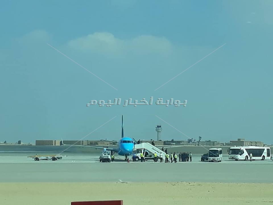 مطار سفنكس الدولي يستعد لاستقبال أول رحلة طيران