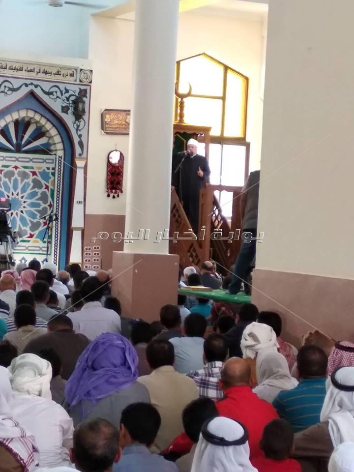 وزير الأوقاف يلقي خطبة الجمعة بمسجد وادي الراحة بسانت كاترين 