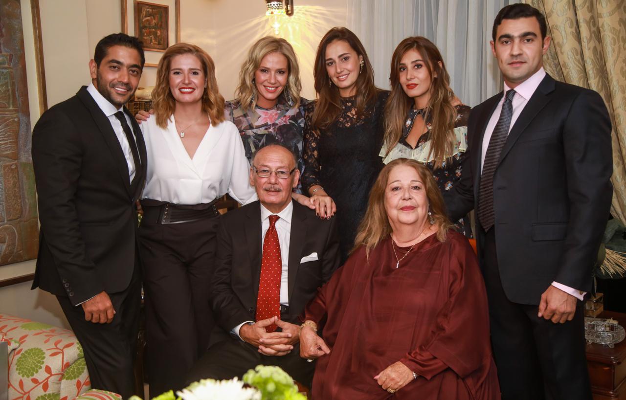 زواج أحمد فلوكس وهنا شيحة في حفل عائلي