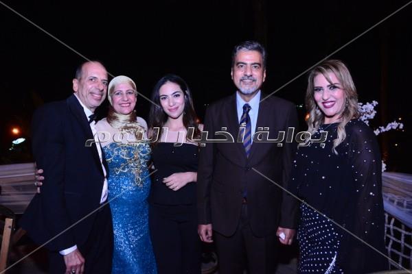 نجوم الفن والمجتمع بحتفلون بزفاف مصطفى محمد الصاوي