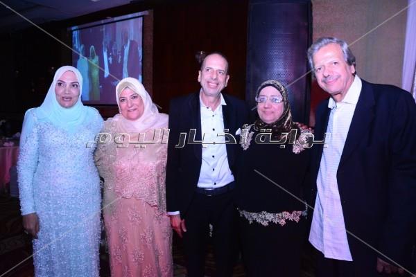 نجوم الفن والمجتمع يحتفلون بزفاف مصطفى محمد الصاوي