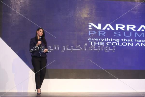 نيللي كريم تشارك بمؤتمر "«صوت مصر» بحضور والي والمشاط