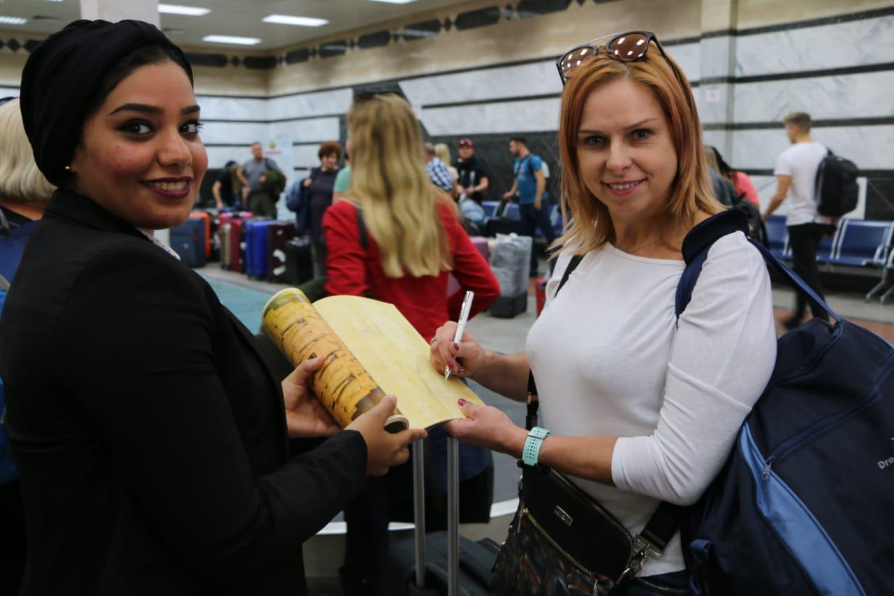 بعد توقف 4 سنوات ..مطار طابا يستقبل أول رحلة من بولندا 