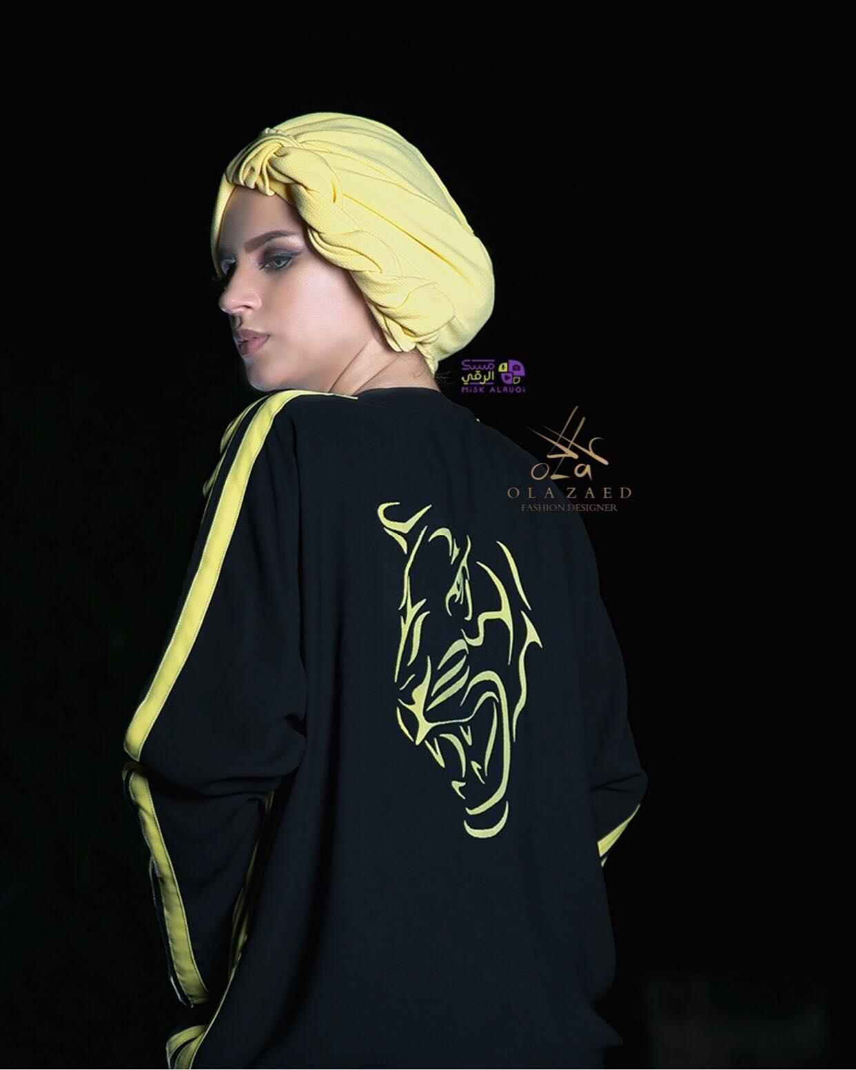 مصممة أزياء السعودية تقدم عبايات تساعد على قيادة السيارة والرياضة