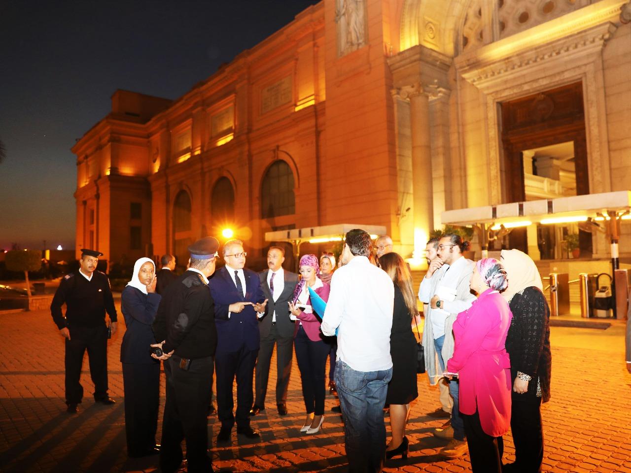 الاستعدادات الاخيرة للاحتفال بالعيد ال 116 لمتحف التحرير