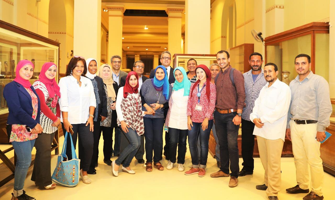الاستعدادات الاخيرة للاحتفال بالعيد ال 116 لمتحف التحرير