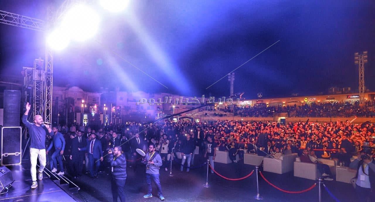 «العسيلي» يُشعل حفل «وادي دجلة» بحضور جماهيري ضخم