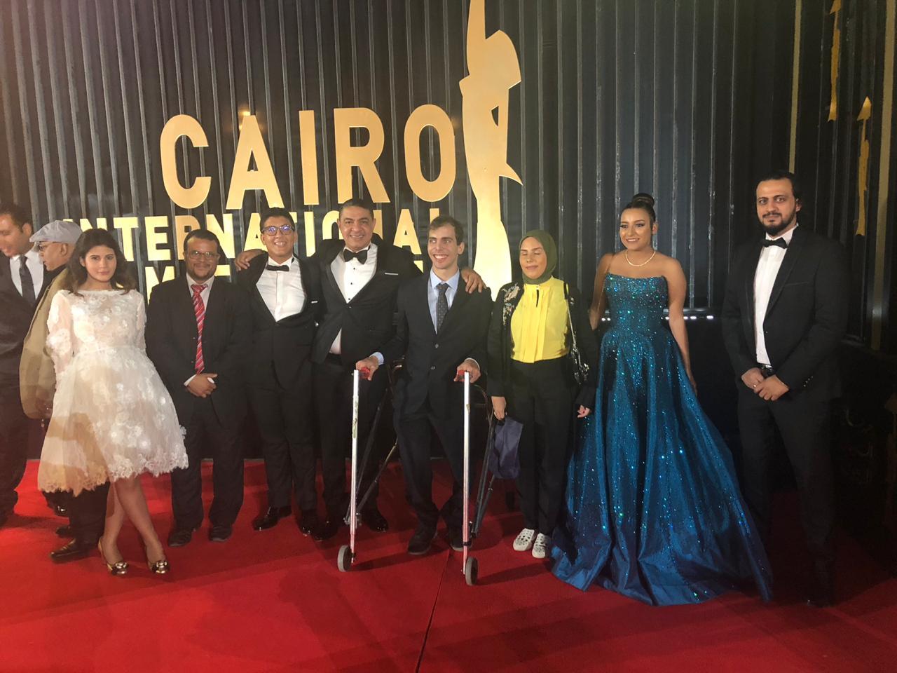 ظهور مميز لذوي القدرات الخاصة بمهرجان القاهرة السينمائي