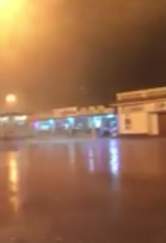 أمطار غزيرة في دمياط 