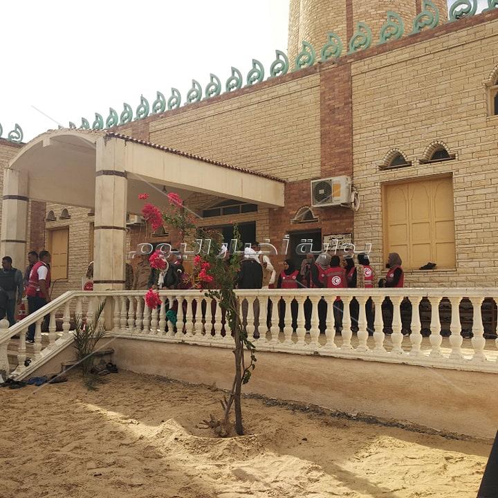 استعدادات مسجد الروضة للافتتاح الجزئي وإقامة صلاة الجمعة