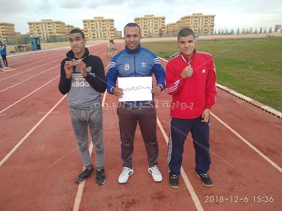 محمود وناصر «مُعجزة ثنائية» يفوزان ببطولة الجمهورية لألعاب القوى
