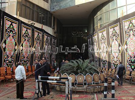  شارع الصحافة يستعد لإستقبال جثمان الراحل إبراهيم سعدة