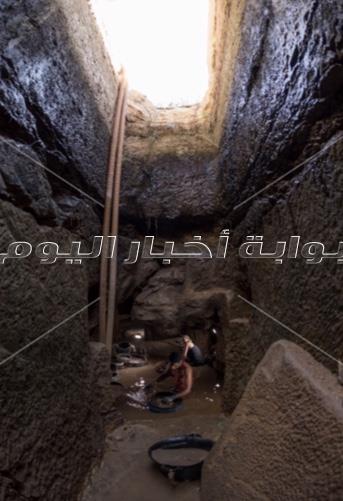 الكشف عن مقبرة من العصر الأسرة الـ18 بـ«كوم أمبو»