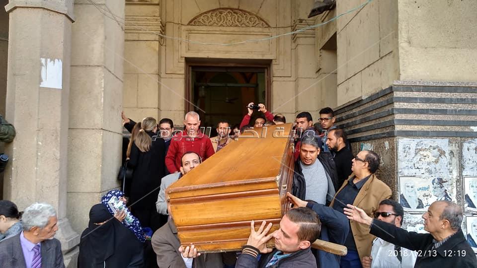  خروج جثمان سعدة من عمر مكرم