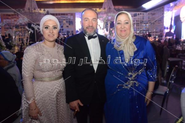 راغب علامة وجوهرة نجما زفاف ابن رجل الأعمال عمرو المرصفاوي