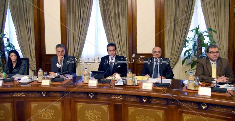  رئيس الوزراء يترأس اجتماع الحكومة الأسبوعي _ تصوير: أشرف شحاتة