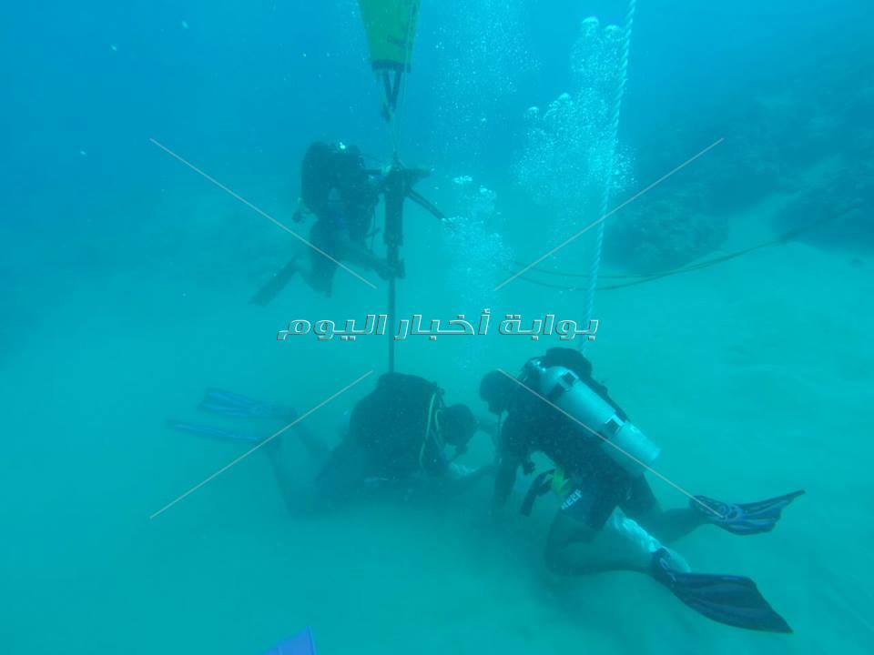 تركيب وصيانة 1127 شمندور لحماية الشعاب المرجانية بالبحر الاحمر 