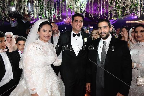 أحمد عيد وفلوكس في زفاف «خليل ورشا».. و وأوكا وأورتيجا يحيان الحفل