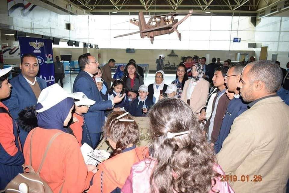 مطارات مصر تحتفل بعيد الطيران المدني المصري الـ 89