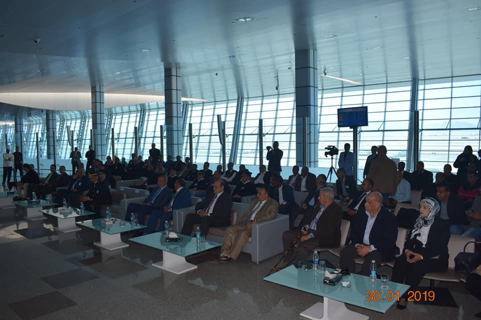 محافظ البحر الأحمر يشهد احتفالية مطار الغردقة الدولى باليوم العالمي للطيران المدنى .