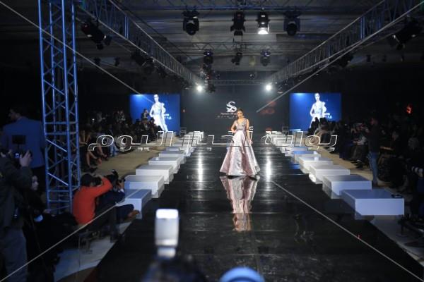 ريم البارودي عروس عرض أزياء سامو هجرس