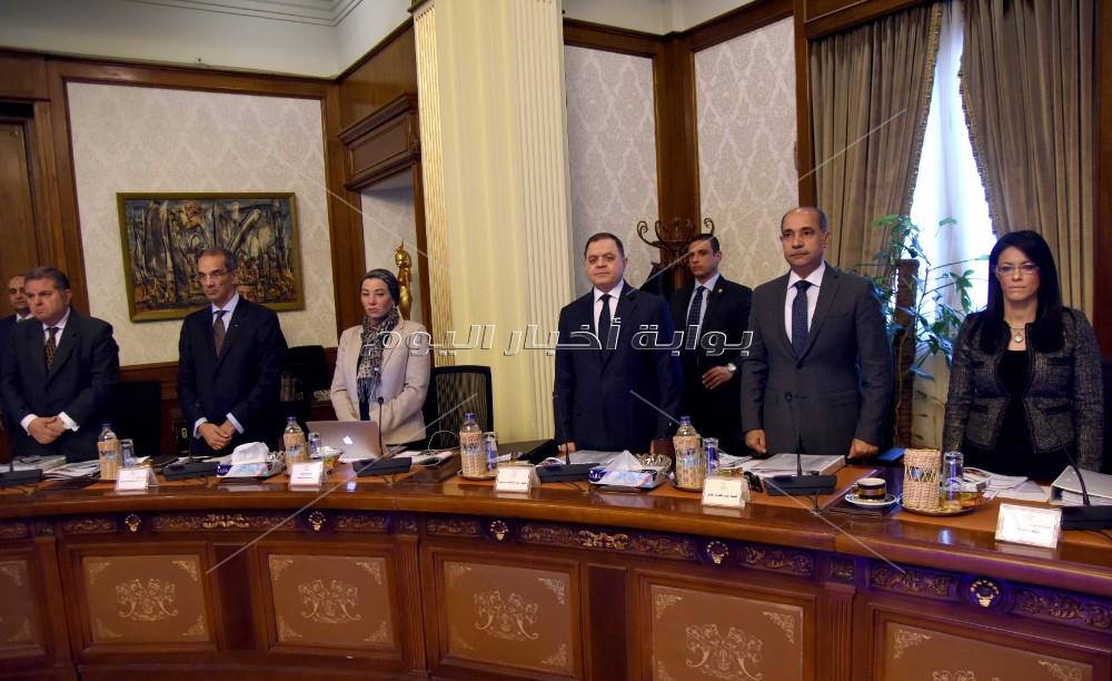 رئيس الوزراء يترأس اجتماع الحكومة الاسبوعي _ تصوير: أشرف شحاتة