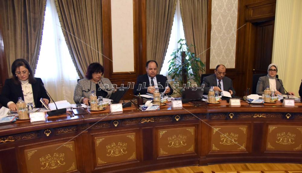 رئيس الوزراء يترأس اجتماع الحكومة الاسبوعي _ تصوير: أشرف شحاتة