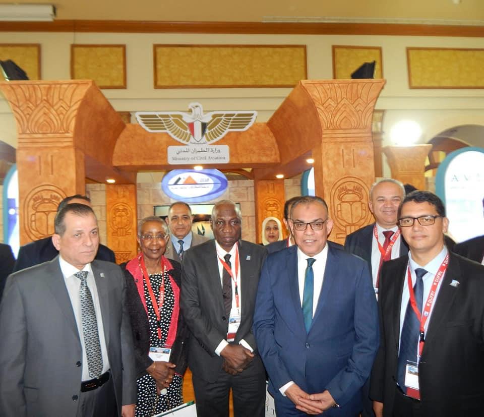 رئيسة المجلس العالمي للمطارات ACI تفتتح معرض إقليم إفريقيا بالأقصر