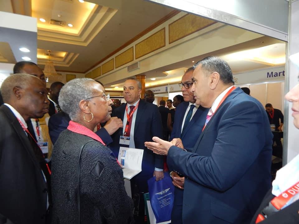 رئيسة المجلس العالمي للمطارات ACI تفتتح معرض إقليم إفريقيا بالأقصر