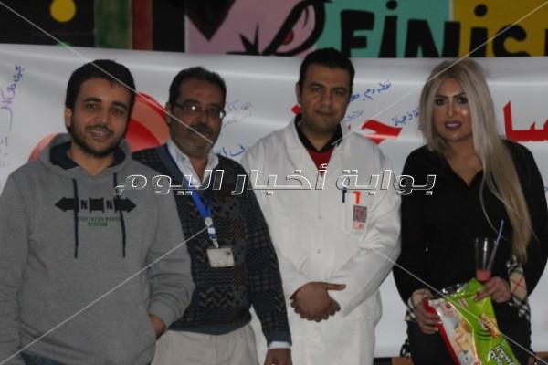زينة العلمي تقود حملة للتبرع بالدم تضامنا مع حادث محطة مصر