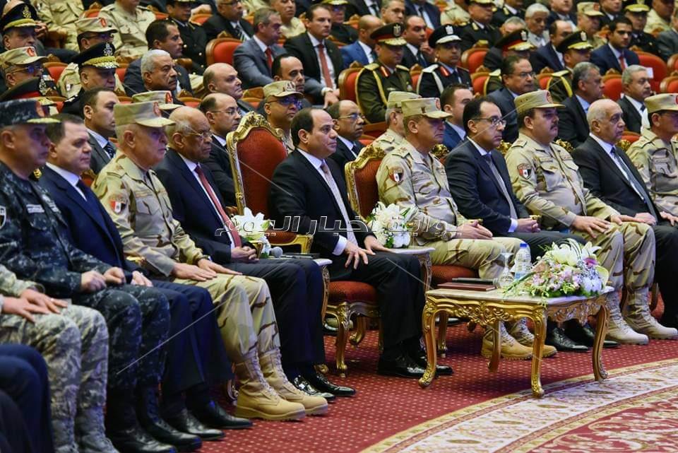 الرئيس عبد الفتاح السيسي في يوم الشهيد