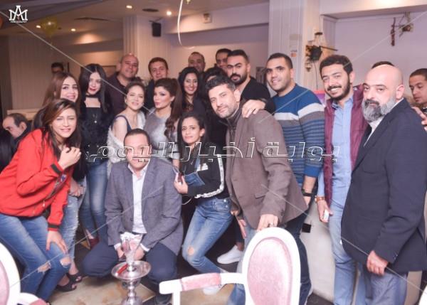 أحمد هارون وصفاء جلال يحتفلان بعيد ميلاد ناهد عوني
