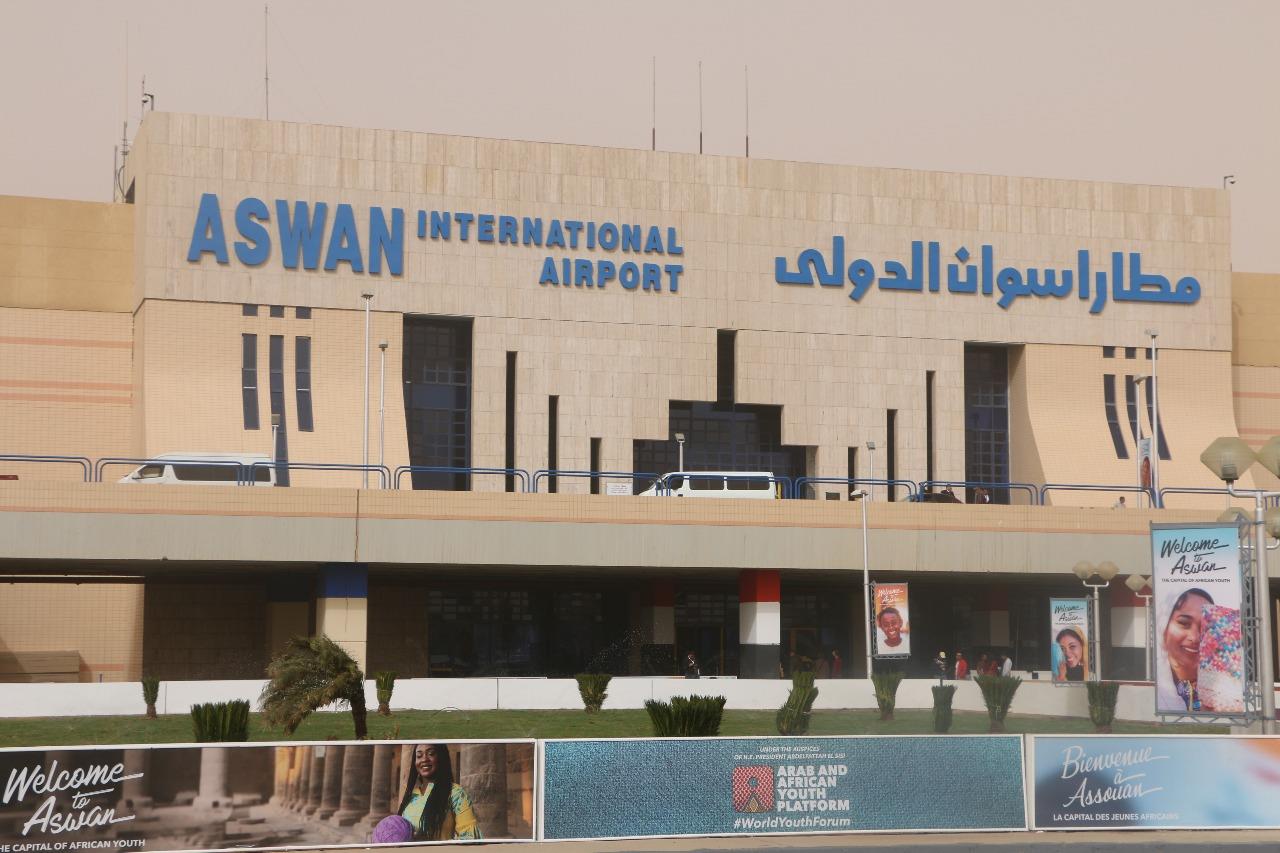 وزير الطيران : مطار أسوان جاهز لإستقبال وفود ملتقي الشباب «العربى الإفريقى 2019»