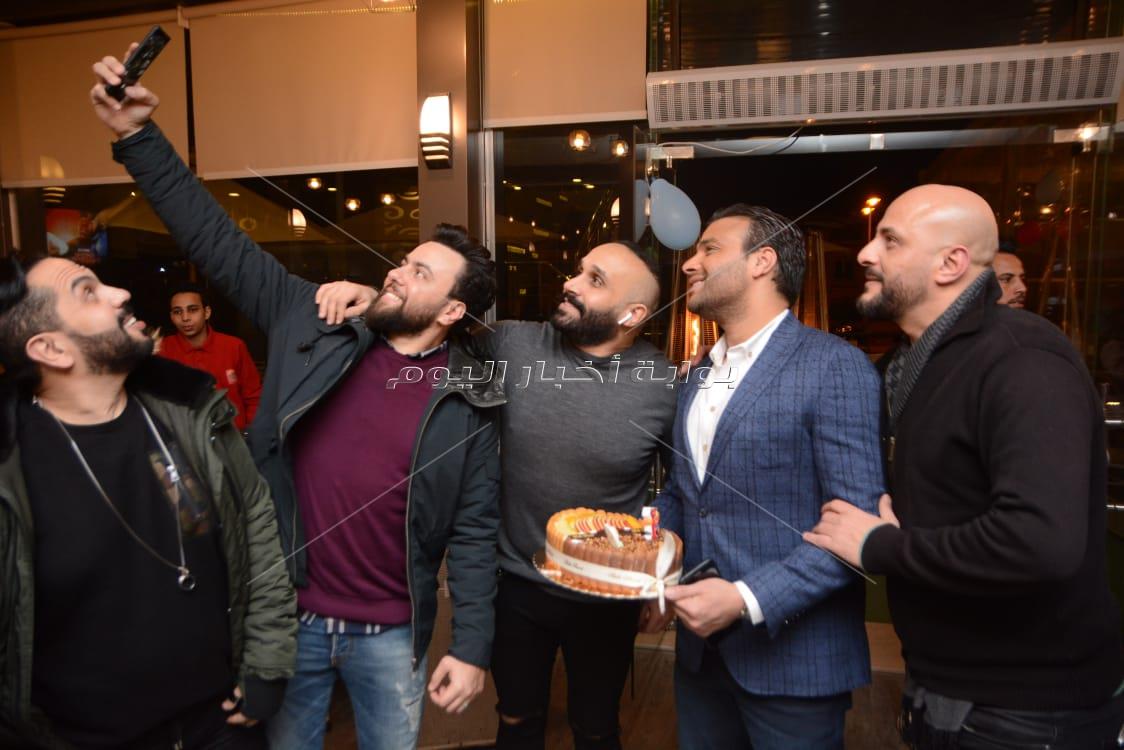 مصطفى محفوظ يحتفل بعيد ميلاد رامي صبري بحضور نجوم الفن والغناء