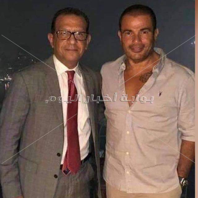 نجاة محامي عمرو دياب من حادث مروع