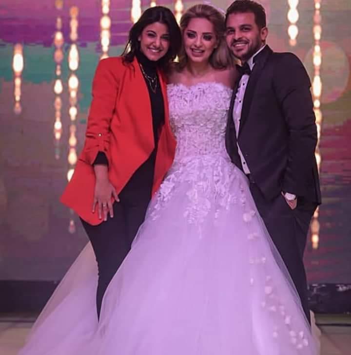 الصور الأولى من حفل زفاف محمد رشاد ومي حلمي