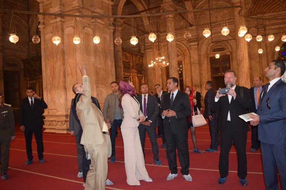 الرئيس البلغاري يزور قلعة صلاح الدين والمتحف المصري بالتحرير