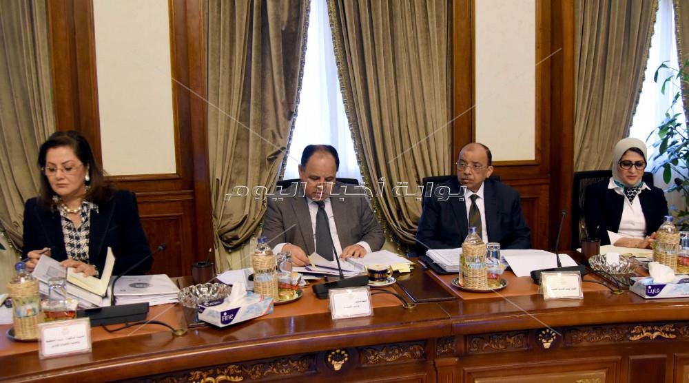 رئيس الوزراء يترأس اجتماع الحكومة الأسبوعي _ تصوير: أشرف شحاتة