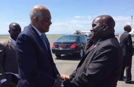 عبد العال يبدأ زيارته الي بوروندي ويلتقي مع رئيسها