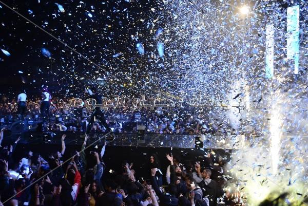 تامر حسني يخطف الأضواء بأقوى حفلات «الأكاديمية البحرية»