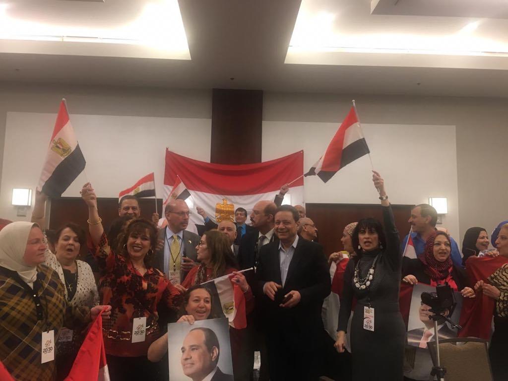 الجالية المصرية في الولايات المتحدة الأمريكية تنظم ندوة لمناقشة التعديلات الدستورية 