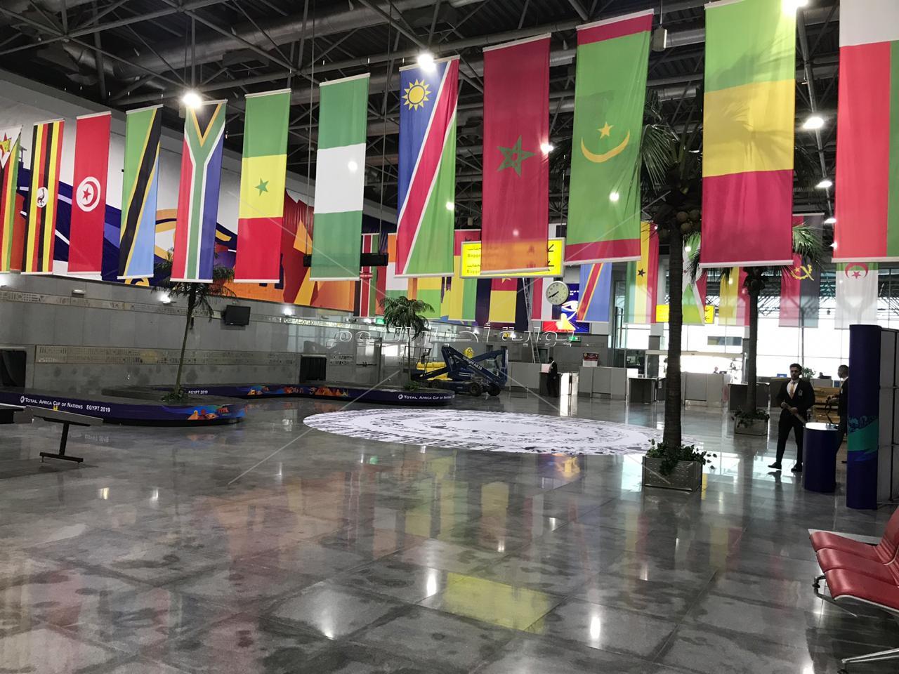 المطار ينتهي من الاستعداد لاستقبال قرعة وبطولة الأمم الافريقية 