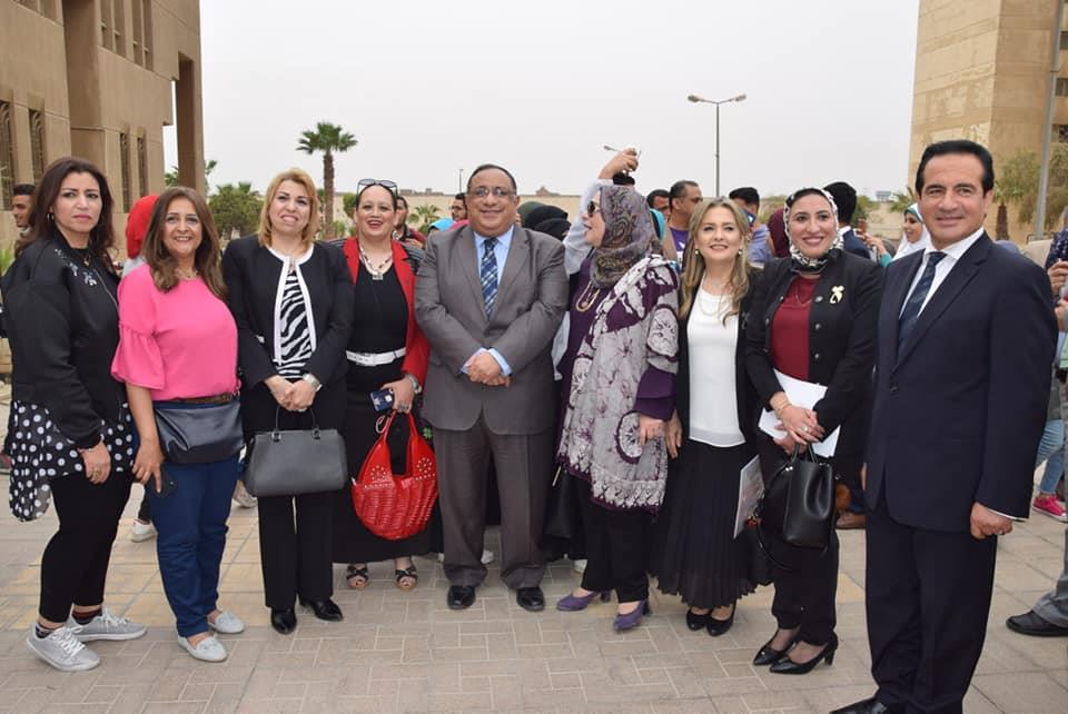 انطلاق فعاليات ندوة "صوتك لمصر بكره" بجامعة حلوان