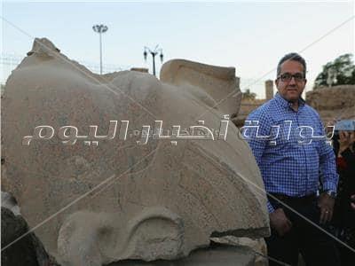 تمثال رمسيس الثاني يتحول من «احجار مكسرة» إلى صرح عظيم