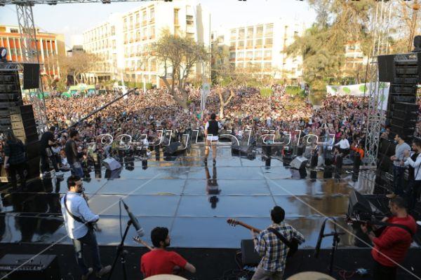 رامي صبري يُشعل حفل جامعة عين شمس