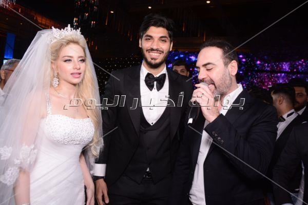 100 صورة من زفاف علي جبر.. وحماقي وجسار نجما الحفل