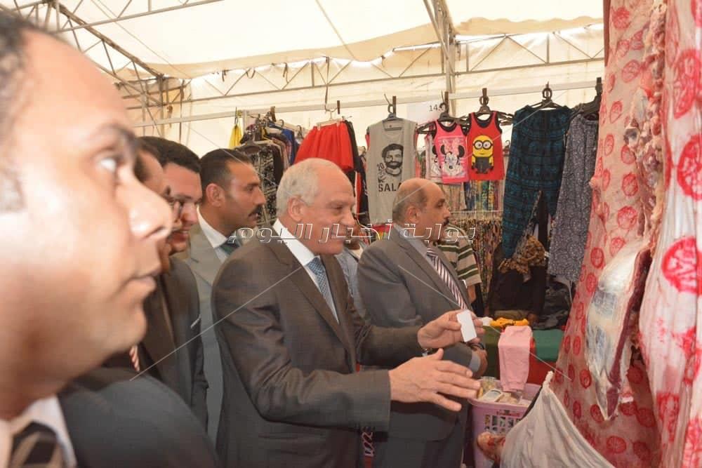 محافظ الجيزة يفتتح معرض سوبر ماركت " اهلا رمضان " بأكتوبر